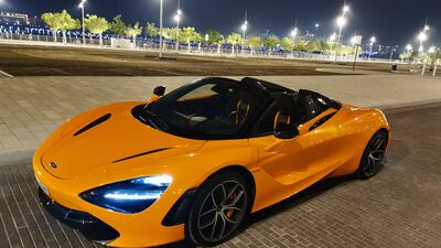 McLaren 720S Spider.
