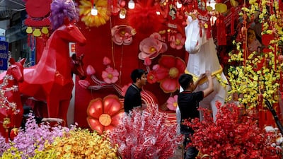 Chinese New Year will celebrate the Year of the Fire Horse. AFP