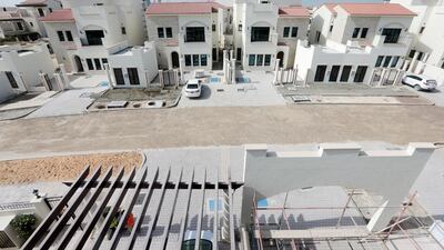 Bloom says that it has sold 85 per cent of the cream-coloured spacious homes, which are only available for Emiratis to buy. Christopher Pike / The National