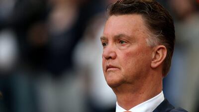 Louis van Gaal was named Manchester United's new manager on Monday. Above, he is shown coaching the Netherlands against Ecuador on Saturday. Charlie Crowhurst / Getty Images / May 17, 2014