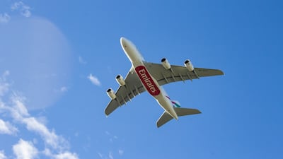 Airbus is auctioning parts from an A380 superjumbo, once used by Emirates, for its humanitarian foundation. Unsplash