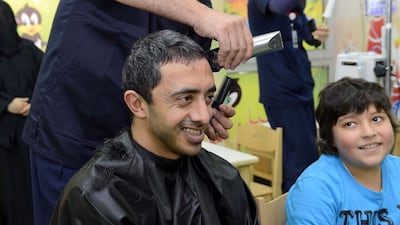 Sheikh Abdullah made a surprise visit to Tawam Hospital in Al Ain on Saturday and visited every one of the 13 patients battling different stages of the disease. Wam