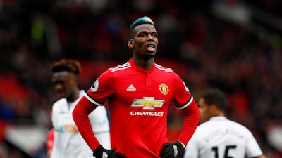 Paul Pogba owes Manchester United supporters a match-defining performance against derby rivals City at the weekend. Jason Cairnduff / Reuters