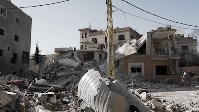 Israel has routinely struck residential areas in Lebanon. Jake Pace Lawrie for The National