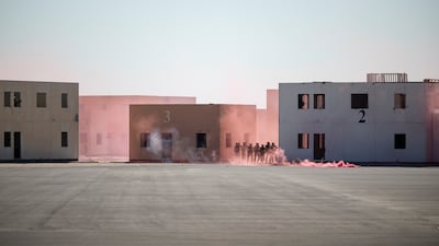 Troops carried out co-ordinated training activities and different scenarios to bolster operational readiness and co-operation