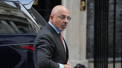 Nadhim Zahawi's departure comes after a damaging few weeks for Prime Minister Rishi Sunal. AP