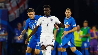 One of the few England threats when he got the ball out wide. England had 12 shots, four on target. Most when Saka was on the pitch. Reuters