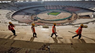 Spectator comfort and easy access to the ground are being kept in mind while constructing the stadium. Reuters