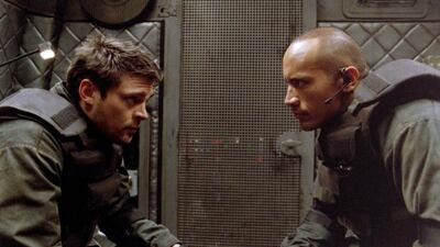 5. 'Doom' (2005). 'Doom' was an absolute phenomenon in the early '90s. Alongside 'GoldenEye' on the N64, Doom played a huge role in popularising the first-person shooter genre. The film might have come slightly too long after the popularity of the game, but 'Doom' was still a household name in 2005. Pre-blockbuster-gold Dwayne Johnson stars in this horror sci-fi set in space. The movie doesn't quite reach the heights of 'Resident Evil' in terms of special effects and over-the-top acting, but it is still a lot of fun. There is a prolonged scene where our perspective as viewers becomes the same as that of the game, and it's probably the best scene in the movie. IMDB rating: 5.2/10. Rotten Tomatoes rating: 19 per cent. Courtesy Universal Pictures