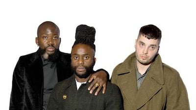 Alloysious Massaquoi, 'G' Hastings and Kayus Bankole of Young Fathers won the Mercury Prize 2014. Ben A. Pruchnie / Getty Images
