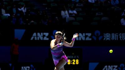 Fifth-seeded Agnieszka Radwanska is the second-highest remaining seed at the Australian Open. Narendra Shrestha / EPA