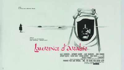 Lawrence of Arabia French Advance Affiche Petite, Dh4,579. Courtesy of Orson & Welles