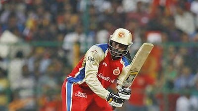 File picture of Royal Challengers Bangalore's Chris Gayle batting from last year. David Miller even put the explosive Gayle in the shade. Aijaz Rahi / AP Photo