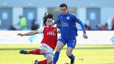 Centre midfield: Markus Schwabl (Fleetwood Town) – Helped Fleetwood take the initiative and apply more pressure than Leicester as they were the better side in a 0-0 draw. Jan Kruger / Getty Images