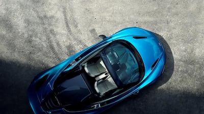 The new McLaren 720S Spider. McLaren