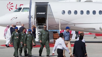 The fleet size of commercial aircraft operators from all regions serving the UAE is forecast to nearly treble to some 1,730 aircraft by 2038 from around 630 today. Leslie Pableo for The National