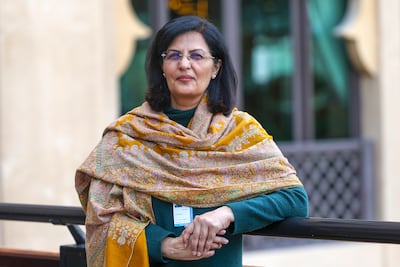 Gavi chief executive Sania Nishtar. Victor Besa / The National