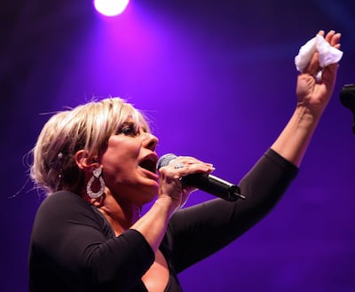 Iranian singer Googoosh. Paulo Vecina/ The National