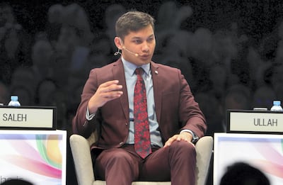 Ahmed Ullah spoke of the need for international support for his persecuted people. Pawan Singh / The National