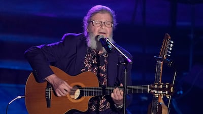 Gustavo Santaolalla, who is best known for his Oscar-winning film scores, is performing at Dubai Opera on Saturday. AP