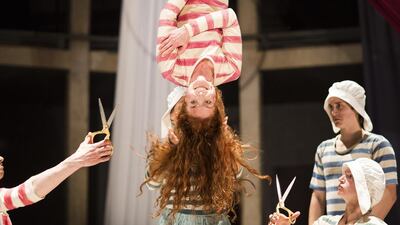 Handout photos from the production of Hetty Feathers in Dubai fro May 14 to 16, 2014.CREDIT: Courtesy Hetty Feathers