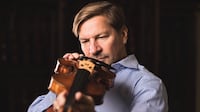 Florian Leonhard was appointed luthier for the Royal College of Music in 2018. Photo: Chris Renton