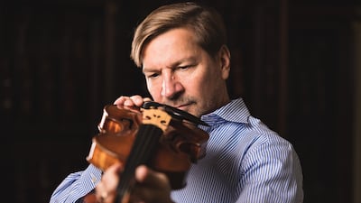 Florian Leonhard was appointed luthier for the Royal College of Music in 2018. Photo: Chris Renton