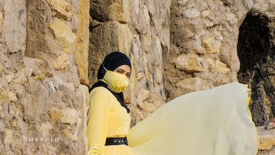 The female models are all dressed in accordance with the Muslim faith’s dress code. Courtesy Hussein Ismail