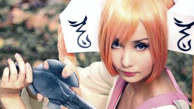 Alodia Gosiengfiao as Magna Carta. Courtesy Middle East Film & Comic Con