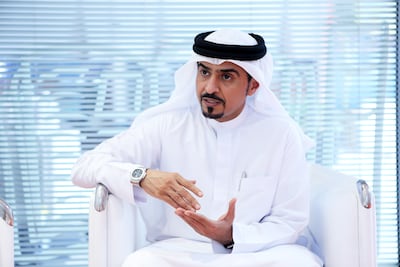 Ahmed bin Rakkad Al Ameri, chairman of the Sharjah Book Authority. Pawan Singh / The National