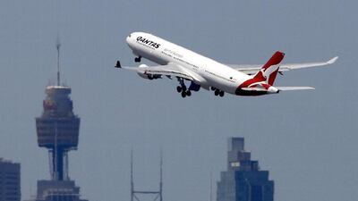 Qantas described the mishap as “unexpected turbulence” that lasted about two minutes. Jason Reed / Reuters