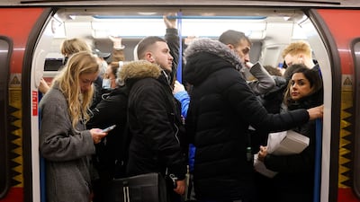 The London Underground network is set to be hit by strikes this week. AFP