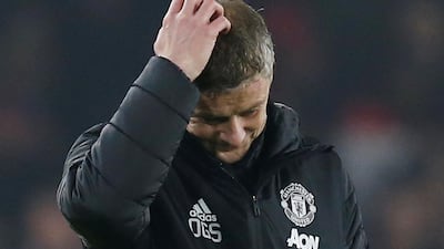 Manchester United manager Ole Gunnar Solskjaer. Reuters