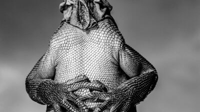 Alain Ernoult from France won the gold in the Black and White category. Ernoult took a picture of a Lesser Antillean Iguana in Grenada Island, West Indies