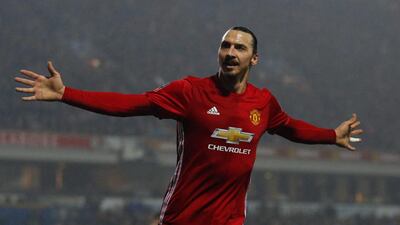Manchester United's Zlatan Ibrahimovic. Phil Noble / Reuters