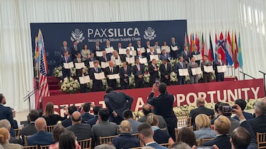At the US Institute of Peace, the US announced new initiatives to expand the Pax Silica AI project