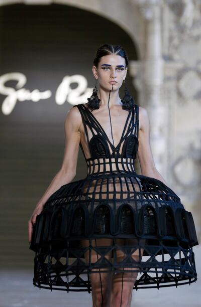 A look by Guo Pei. Getty Images