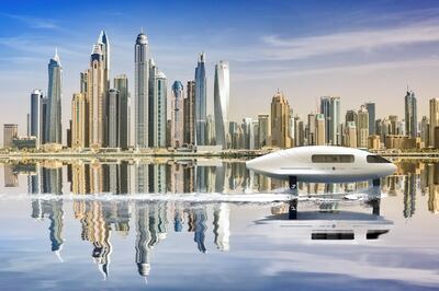 The world's first hydrogen-powered flying boat, ‘The Jet’, is set to be manufactured and launched in Dubai. Photo: Dubai Media Office