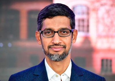 Sundar Pichai is now the chief executive of Google parent Alphabet. AFP