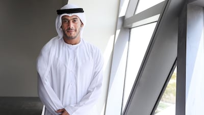 Emirati Saif Al Menhali is in the unusal position of being eager to volunteer for military service but cannot right now as he is 26. Delores Johnson / The National