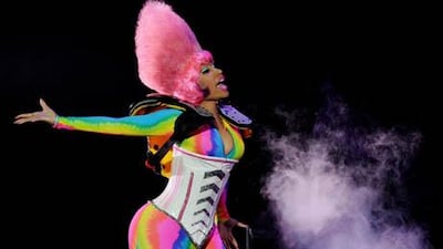 Nicki Minaj will be performing in the UAE on December 28. Kevin Winter / Getty Images / AFP
