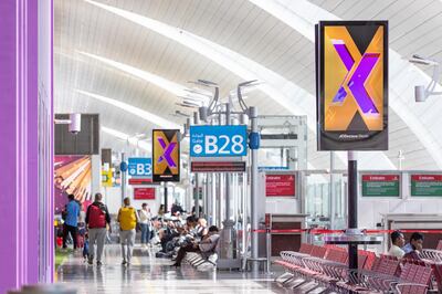 More than 90 million passengers travel via Dubai’s two airports every year. Supplied