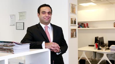 Ehsan Razavizadeh is the regional director for the Middle East and North Africa for Cass. Victor Besa for The National