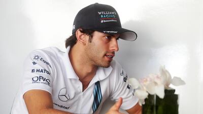 Felipe Nasr will drive for Sauber in 2015. Christopher Pike / The National