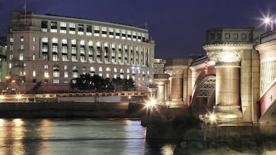 The Unilever headquarters at Unilever House sits by the River Thames and Blackfriars Bridge in London. Simon Dawson/Bloomberg