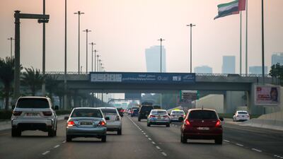 Part of Al Khaleej Al Arabi Street will be closed from 10pm on Friday until 3pm on Sunday. Victor Besa / The National