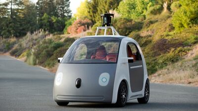 Google's prototype car. Courtesy Google