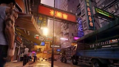 The graphics used in Sleeping Dogs really capture the atmospheric qualities of Hong Kong, such as the neon lights and washing strung out between buildings.