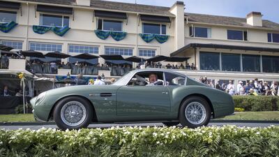 A 1962 Aston Martin DB4GT Zagato Coupe. Bloomberg