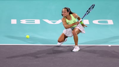 Zeynep Sonmez in action in Abu Dhabi.